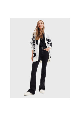 Desigual Кардиган Ivet 22WWJFAE Сив Oversize - Pepit.bg