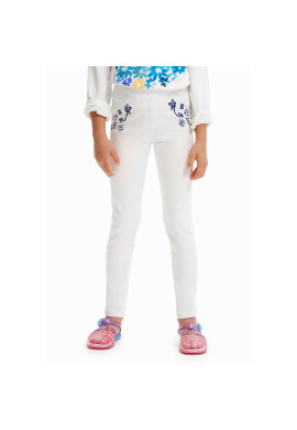 Desigual Клин 23SGKN01 Бял Slim Fit - Pepit.bg