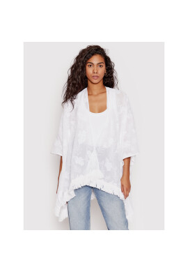 Desigual Парео Clara 22SAWA56 Бял Relaxed Fit - Pepit.bg