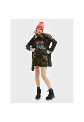Desigual Парка Jorja 22WWEWAG Зелен Oversize - Pepit.bg