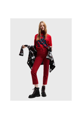 Desigual Поло Tula 22WWJF20 Червен Regular Fit - Pepit.bg