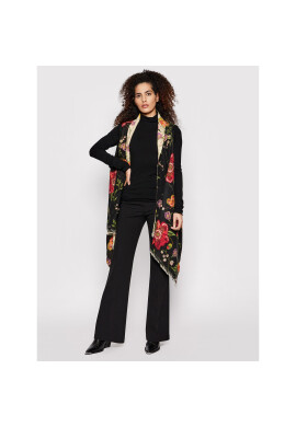 Desigual Пончо 21WAIA12 Черен Regular Fit - Pepit.bg