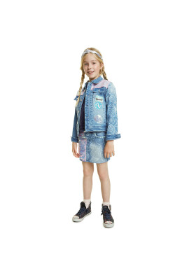 Desigual Преходно яке 20SGED04 Син Regular Fit - Pepit.bg
