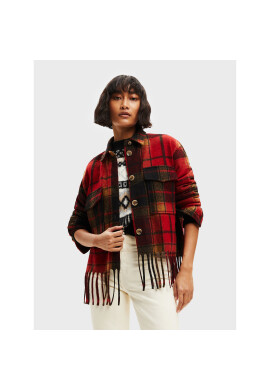 Desigual Преходно яке Kiever 22WWEW09 Червен Oversize - Pepit.bg