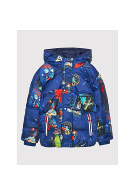 Desigual Пухено яке Atlantico Зелен Regular Fit - Pepit.bg
