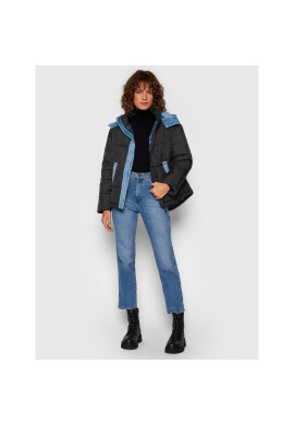 Desigual Пухено яке Austen 21WWEW33 Черен Regular Fit - Pepit.bg