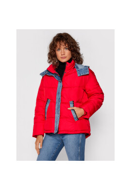 Desigual Пухено яке Austen 21WWEW33 Червен Regular Fit - Pepit.bg