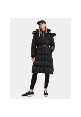 Desigual Пухено яке 23WWEWAZ Черен Regular Fit - Pepit.bg
