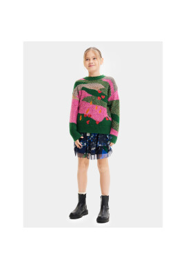 Desigual Пуловер 23WGJF05 Цветен Regular Fit - Pepit.bg