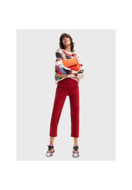 Desigual Пуловер Sun 22WWJF45 Бежов Oversize - Pepit.bg