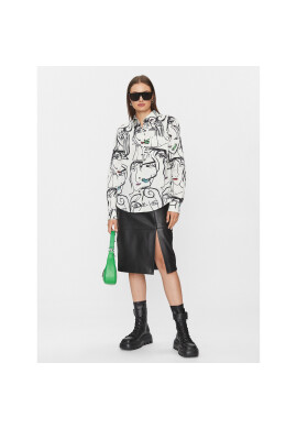 Desigual Риза 23WWCW09 Бял Regular Fit - Pepit.bg