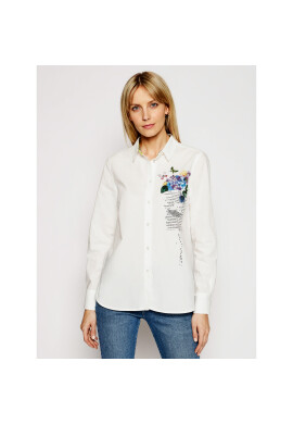 Desigual Риза Amazonas 21SWCW09 Бял Regular Fit - Pepit.bg