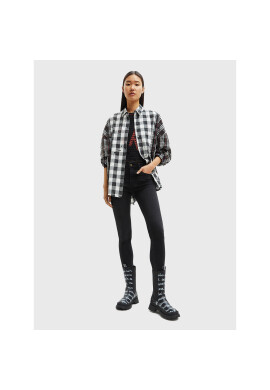 Desigual Риза Kate 22WWCW14 Сив Oversize - Pepit.bg