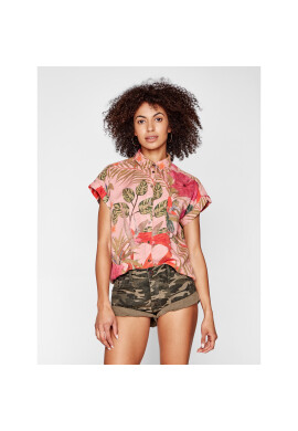 Desigual Риза Rous 21SWCN02 Розов Regular Fit - Pepit.bg