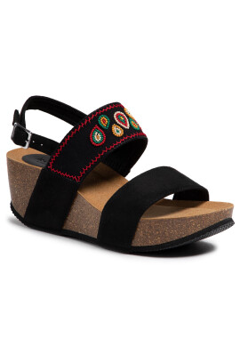 Desigual Сандали Leo Beads 21SSHA17 Черен - Pepit.bg