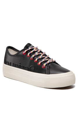 Desigual Сникърси 22SSKP23 Черен - Pepit.bg