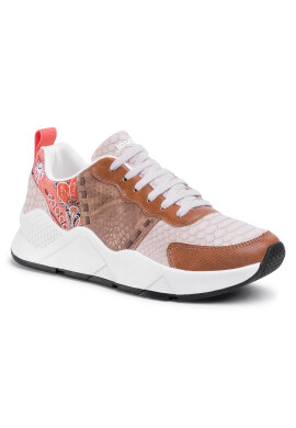 Desigual Сникърси Hydra Marron 20SSKP22 Кафяв - Pepit.bg