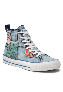 Desigual Сникърси Shoes Beta Denim Patch 21WSKD02 Син - Pepit.bg