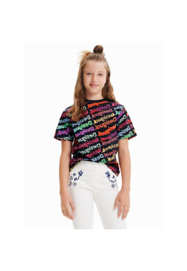 Desigual Тишърт 23SBTK06 Цветен Regular Fit - Pepit.bg