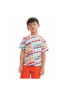 Desigual Тишърт 23SBTK06 Цветен Regular Fit - Pepit.bg