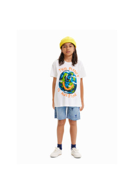 Desigual Тишърт 23SBTK09 Цветен Regular Fit - Pepit.bg