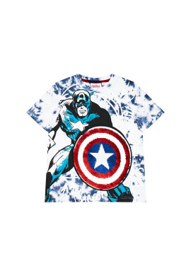 Desigual Тишърт Captain 21SBTK09 Син Regular Fit - Pepit.bg