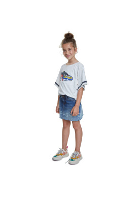 Desigual Тишърт Derby 20SGTK21 Бял Regular Fit - Pepit.bg