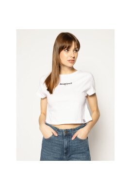 Desigual Тишърт Sonar Crop 20SWTKDG Бял Regular Fit - Pepit.bg