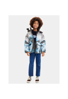 Desigual Зимно яке 23WBEW04 Сив Regular Fit - Pepit.bg