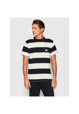 Deus Ex Machina Тишърт Jahral Stripe Tee DMP2011199 Черен Regular Fit - Pepit.bg