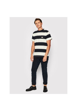 Deus Ex Machina Тишърт Jahral Stripe Tee DMP2011199 Черен Regular Fit - Pepit.bg