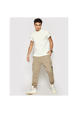 Deus Ex Machina Тишърт Plain Military DMP201810 Бежов Boxy Fit - Pepit.bg
