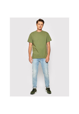 Deus Ex Machina Тишърт Plain Millitary DMW2011241 Зелен Boxy Fit - Pepit.bg