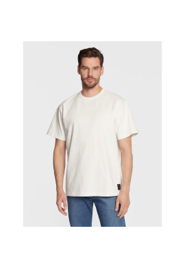 Deus Ex Machina Тишърт Plain Naval DMF221359 Бял Boxy Fit - Pepit.bg