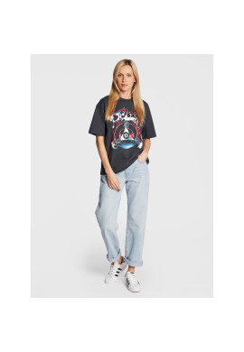 Deus Ex Machina Тишърт Plunder DLF221542A Сив Oversize - Pepit.bg