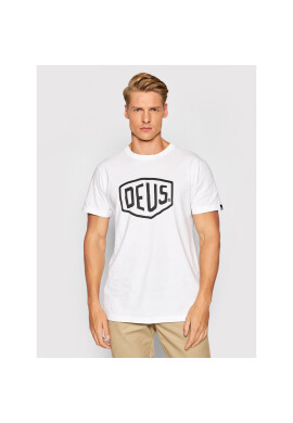 Deus Ex Machina Тишърт Shield DMW41808E Бял Regular Fit - Pepit.bg