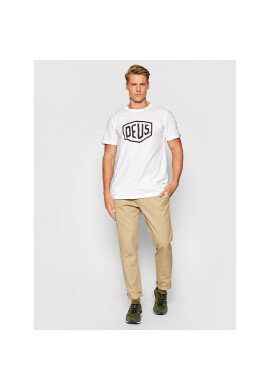 Deus Ex Machina Тишърт Shield DMW41808E Бял Regular Fit - Pepit.bg