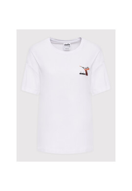 Diadora Тишърт Floss 102.178185 Бял Regular Fit - Pepit.bg