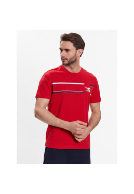 Diadora Тишърт Logo 102.179311 Червен Regular Fit - Pepit.bg