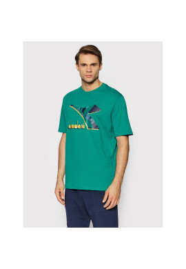 Diadora Тишърт Shield 102.177748 Зелен Regular Fit - Pepit.bg