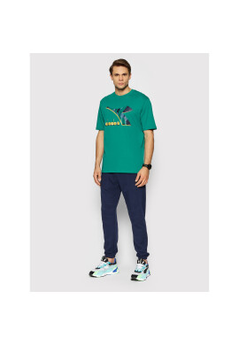 Diadora Тишърт Shield 102.177748 Зелен Regular Fit - Pepit.bg