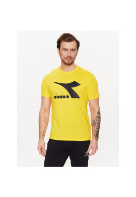 Diadora Тишърт Ss Core 102.179759 Жълт Regular Fit - Pepit.bg
