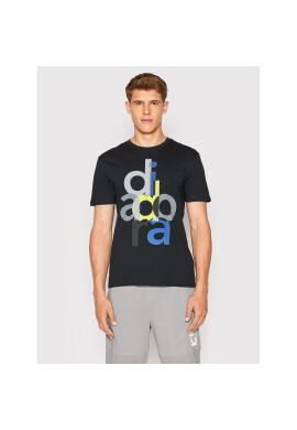 Diadora Тишърт Ss Logo 102.178171 Черен Regular Fit - Pepit.bg