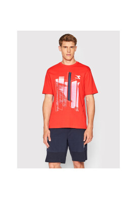 Diadora Тишърт Ss Shore 102.178172 Червен Regular Fit - Pepit.bg