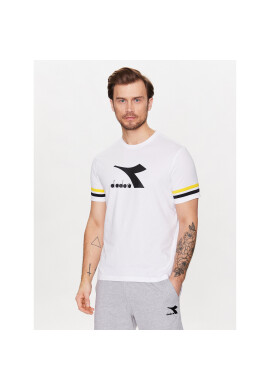 Diadora Тишърт Ss Slam 102.179298 Бял Regular Fit - Pepit.bg