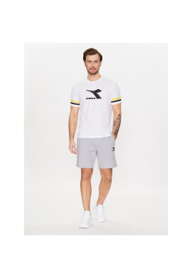 Diadora Тишърт Ss Slam 102.179298 Бял Regular Fit - Pepit.bg