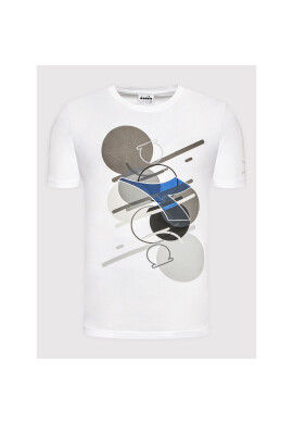 Diadora Тишърт Twist 102.178167 Бял Regular Fit - Pepit.bg
