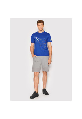 Diadora Тишърт Twist 102.178167 Син Regular Fit - Pepit.bg