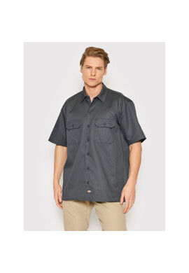 Dickies Риза Work DK0A4XK7CH0 Сив Regular Fit - Pepit.bg