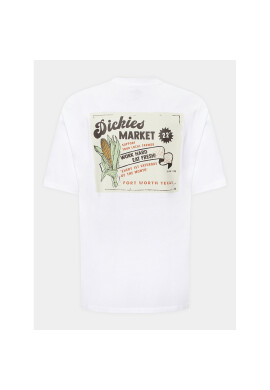 Dickies Тишърт Grainfield DK0A4YJY Бял Regular Fit - Pepit.bg